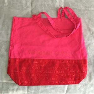 VS Victoria’s Secret Tote large pink & red